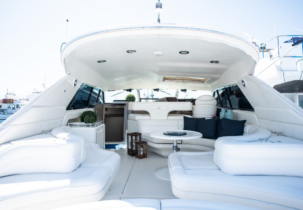 SEA RAY SUPERSPORT 630 Regina Yacht at Ayia Napa Azure Yacht Club interior view