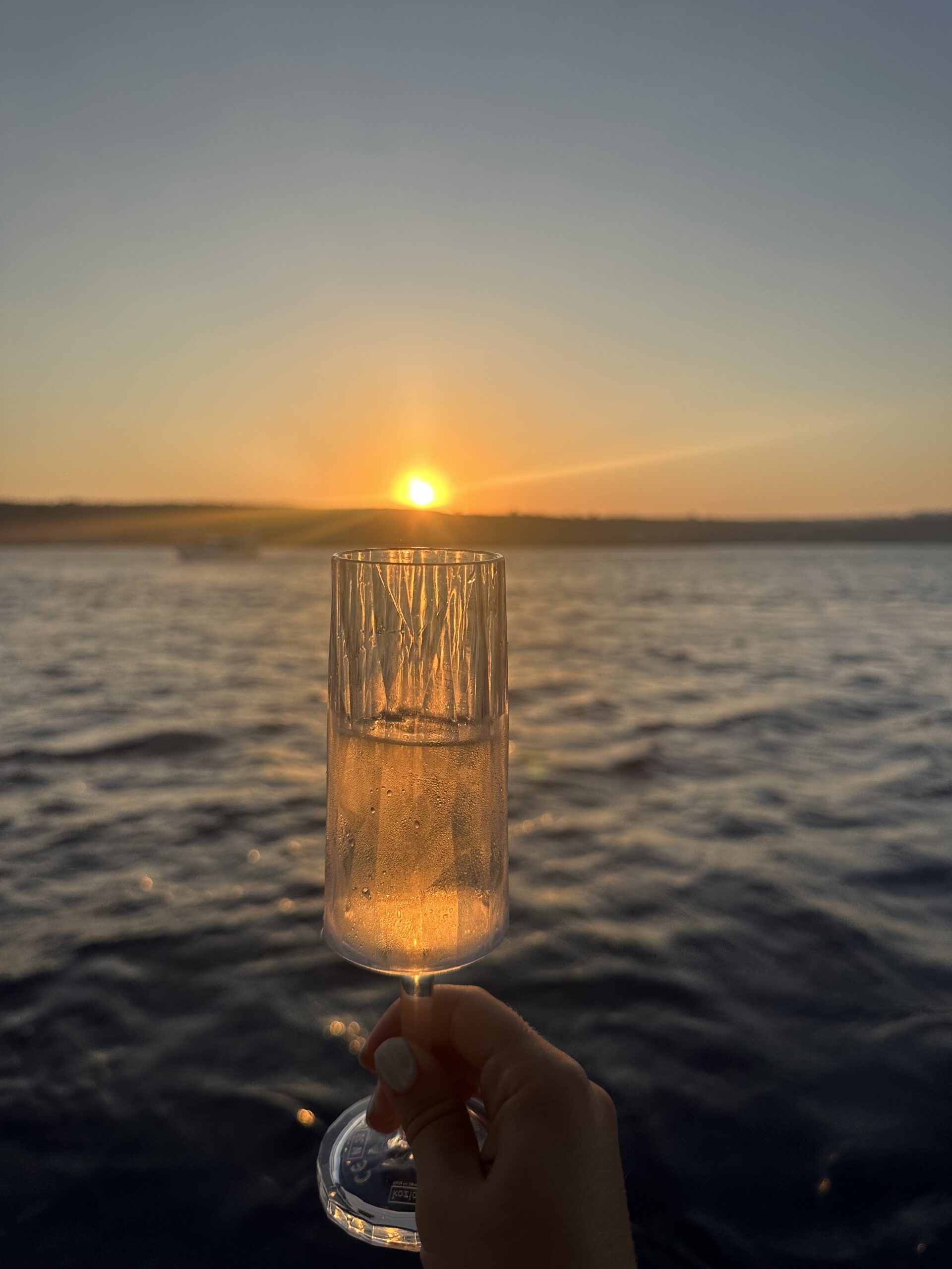 Sunset in Ayia Napa from Azure Yacht club