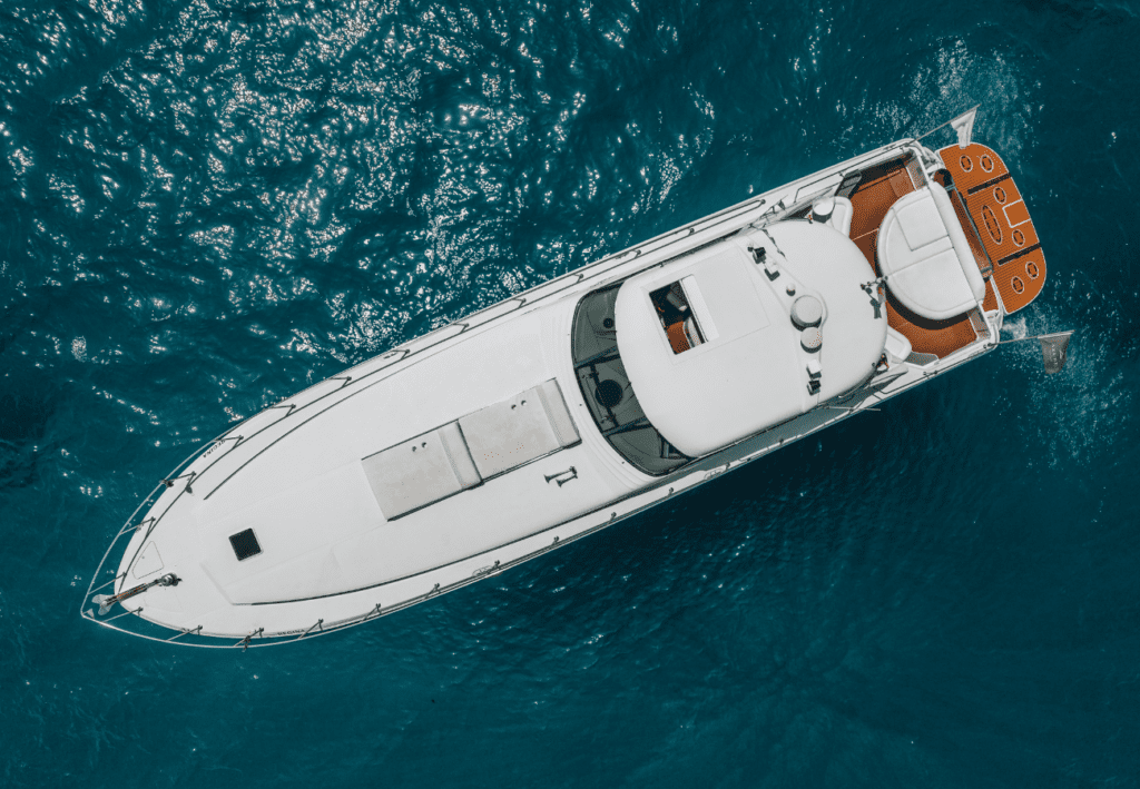 SEA RAY SUPERSPORT 630 Regina Yacht at Ayia Napa Azure Yacht Club exterior view holidays in Cyprus