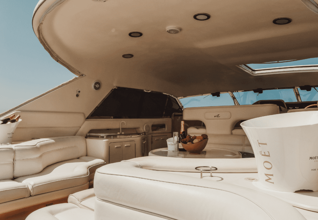 SEA RAY SUPERSPORT 630 Regina Yacht at Ayia Napa Azure Yacht Club interior view