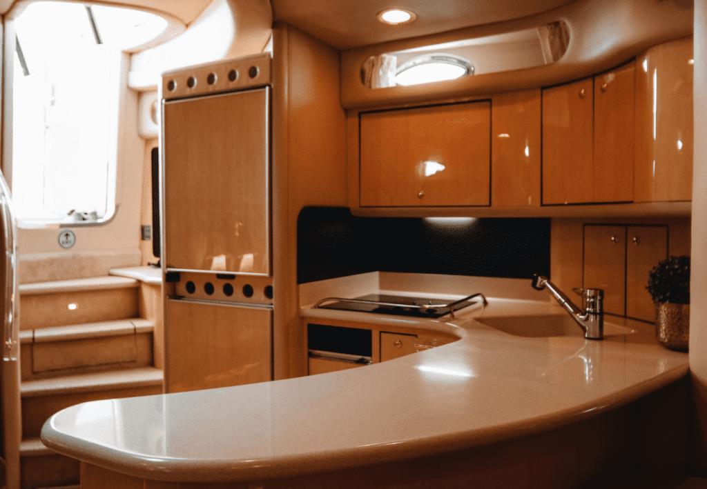 SEA RAY SUPERSPORT 630 Regina Yacht at Ayia Napa Azure Yacht Club interior view