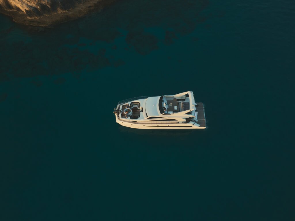Azure Yacht Club Napa Blue Catamaran