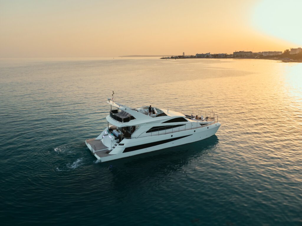 Azure Yacht Club Napa Blue Catamaran